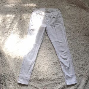 White Lucky Brand Skinny Jeans